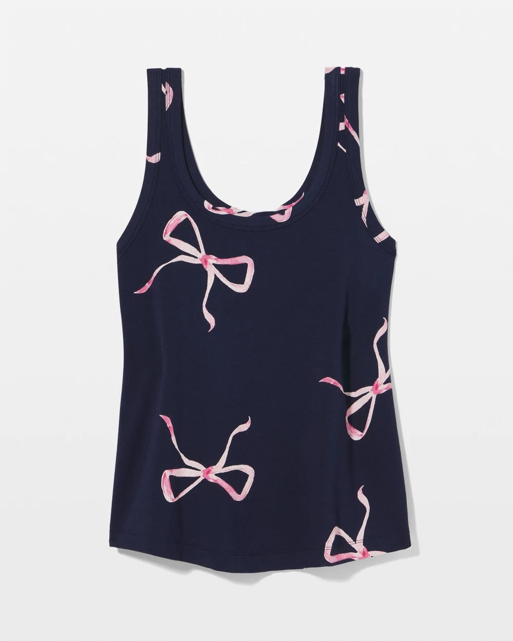 Pajama Tank - BELOVED BOWS GRAND NAVY | Soma Women