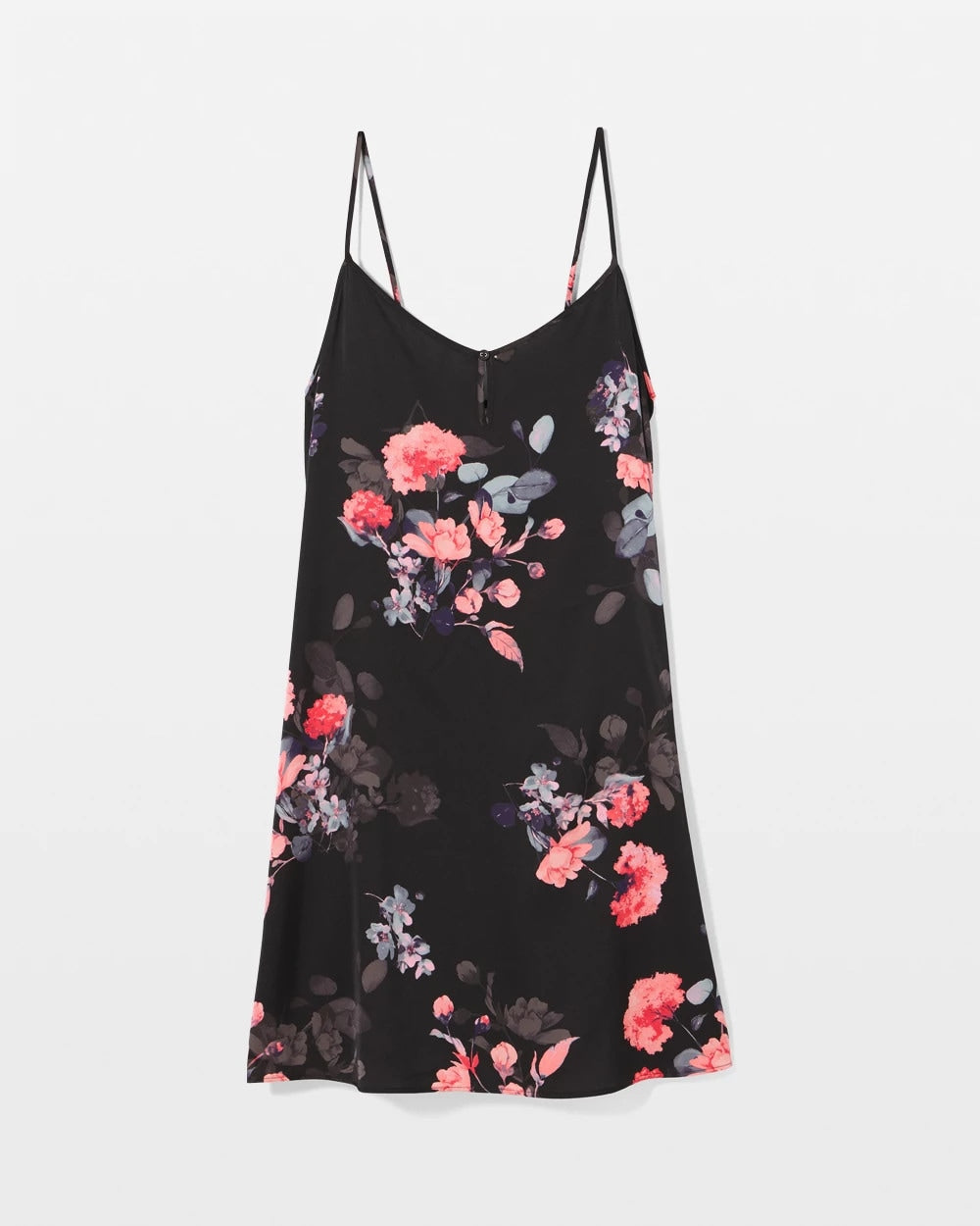 Chemise - FLORAL DREAMS GRAND BLACK | Soma Women
