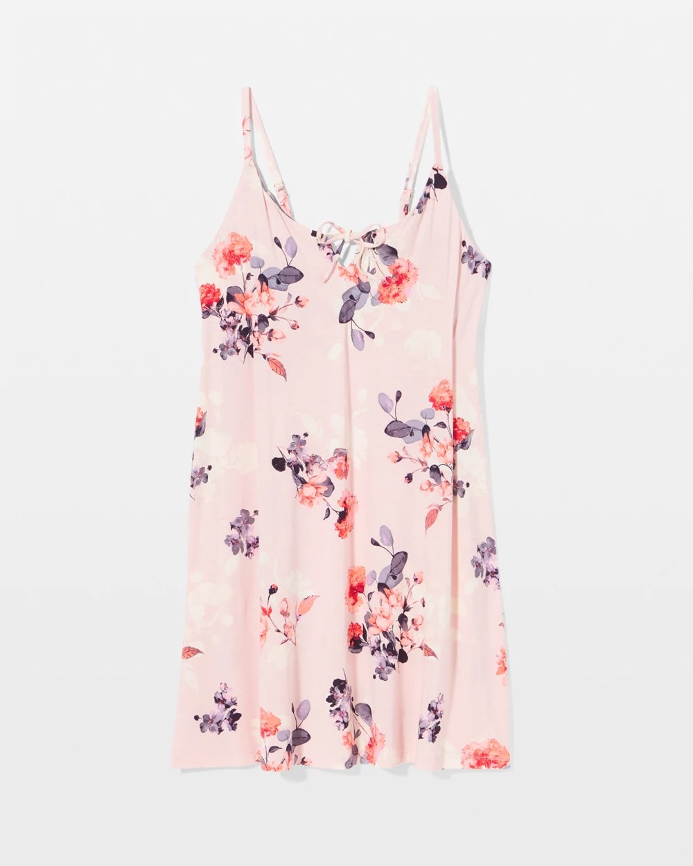 Tie Front Chemise - FLORAL DREAMS PINK BLUSH | Soma Women