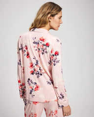 Long Sleeve Notch Collar - FLORAL DREAMS PINK BLUSH | Soma Women