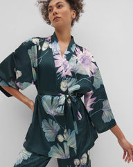 Short Robe - HAVEN BOTANICAL P DRK SEA | Soma Women
