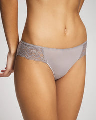 Edge Bikini Panty with Lace - MINERAL GRAY | Soma Women