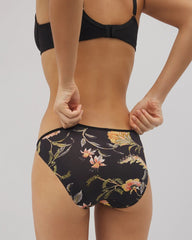 Edge Bikini Panty - JAIPUR FLORAL BLACK | Soma Women