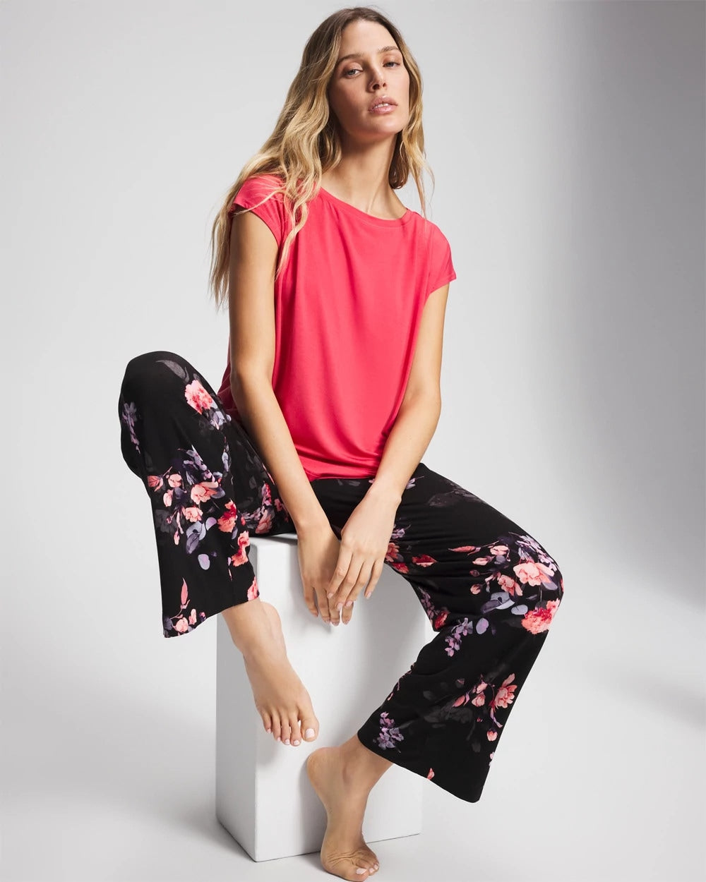 Short Sleeve Boat Neck Top - HEARTS DESIRE | Soma Women