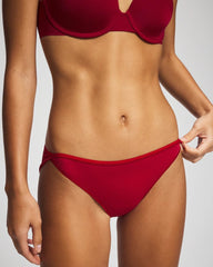 Lace Back Bikini Panty - PAINT THE TOWN RED | Soma Women
