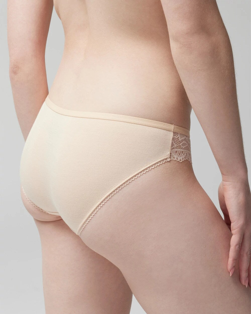 Bikini Panty with Enchanting Lace - PALE SAND | Soma Women