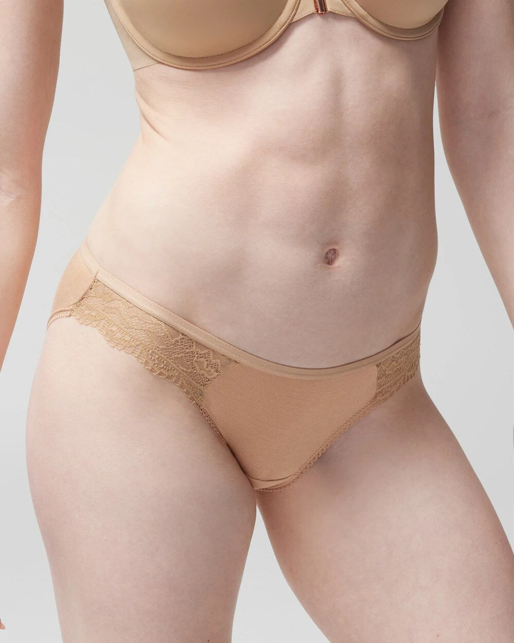 Bikini Panty with Enchanting Lace - WARM AMBER | Soma Women