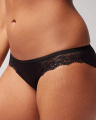 Bikini Panty with Enchanting Lace - BLACK | Soma Women