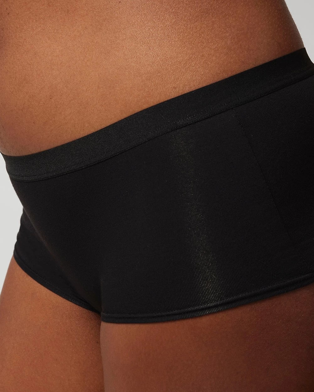 Cotton Boyshort Panty - BLACK | Soma Women