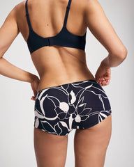 Lace Boyshort Panty - NOUVEAU FLORA MINI NAVY | Soma Women