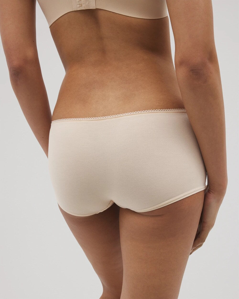 Lace Boyshort Panty - PALE SAND | Soma Women