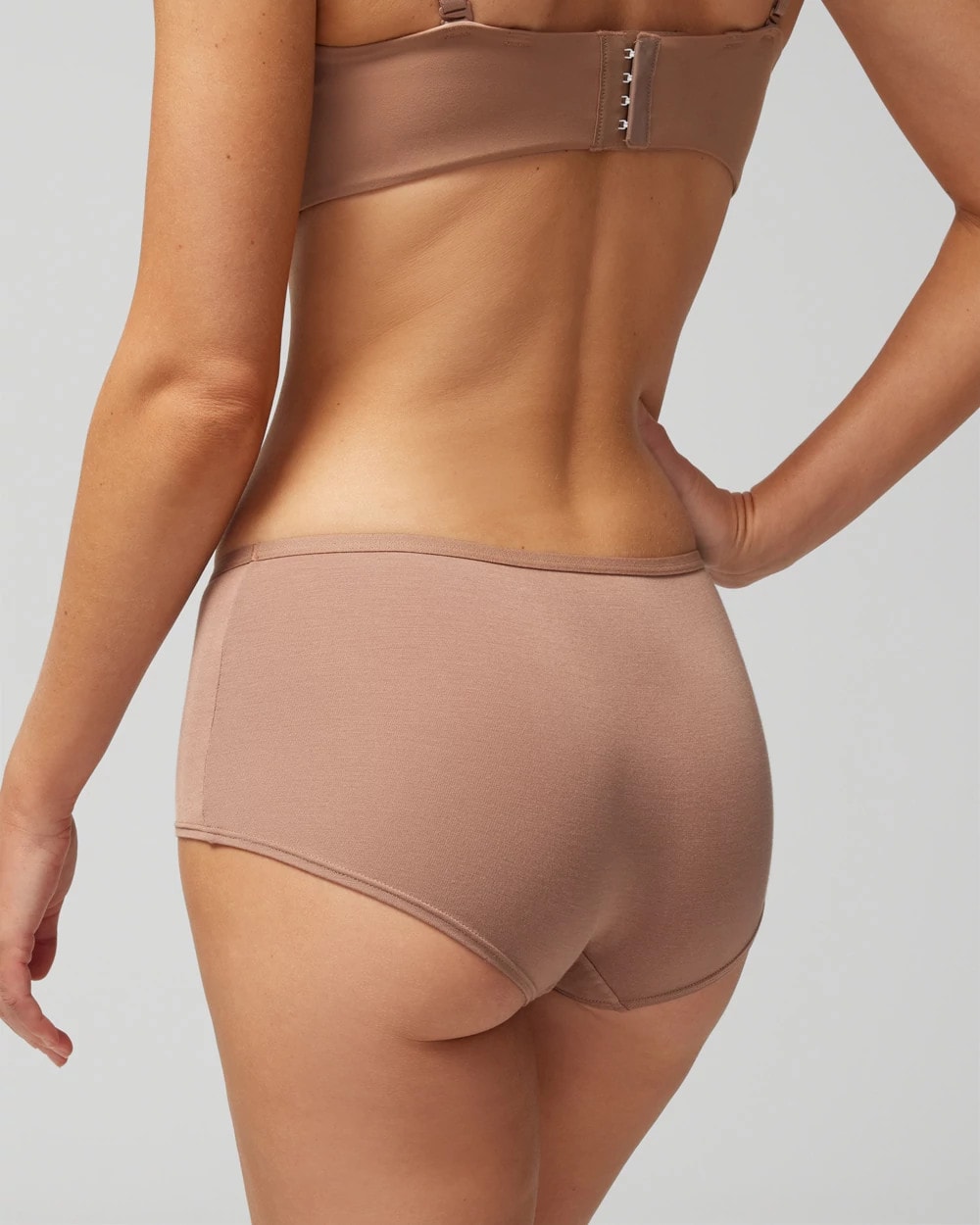 Boyshort Panty with Enchanting Lace - WARM SIENNA | Soma Women