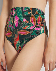 Covertible Bikini Bottom - PARROT-ISE LUSH EMERALD | Soma Women