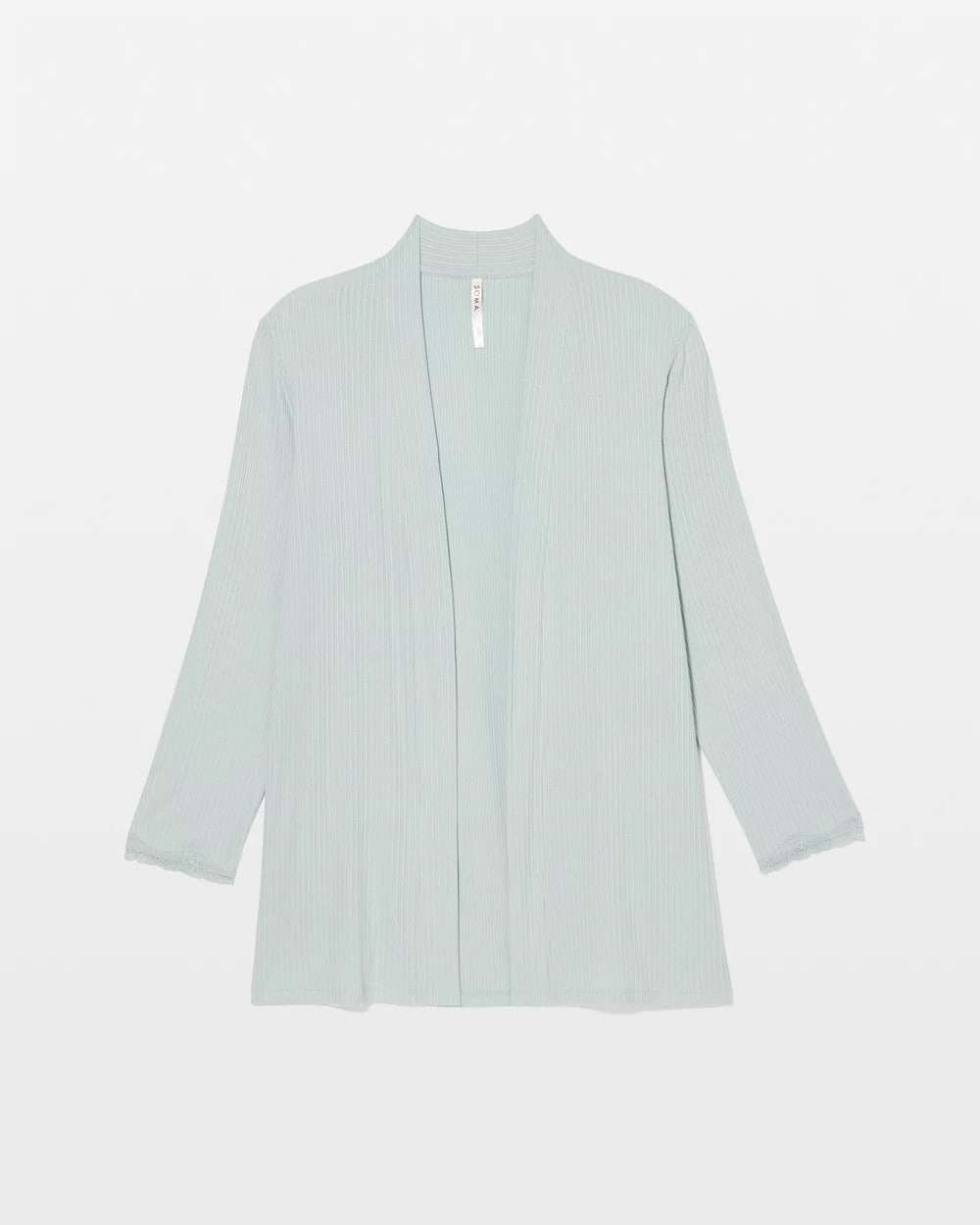 Pointelle Pajama Cardi - GREEN MIST | Soma Women