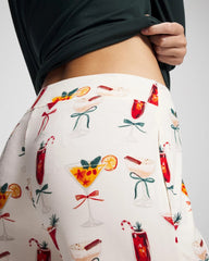 Packaged Long-Sleeve Pant Pajama Set - MERRY MIXES CHAMP | Soma Women