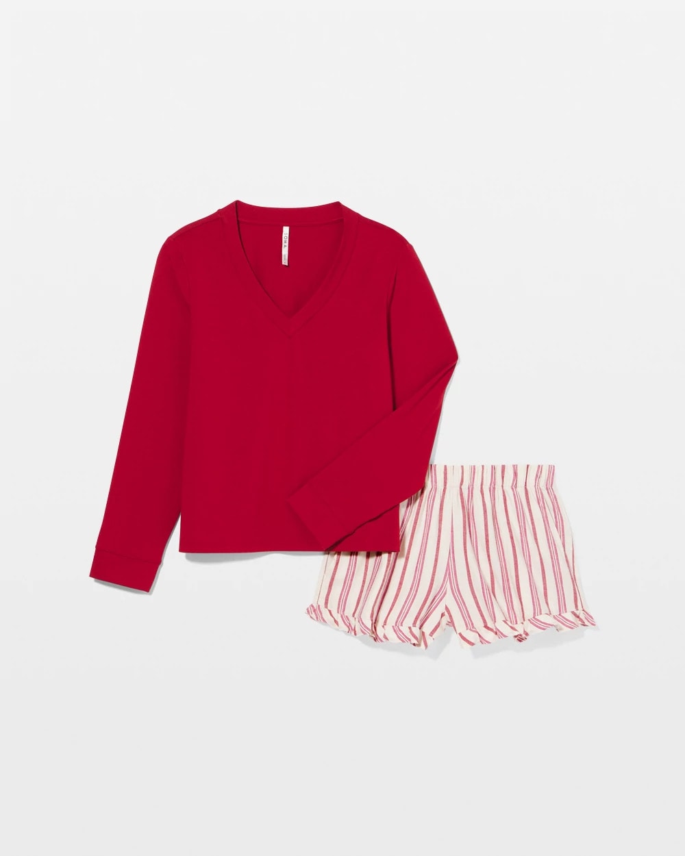 Pajama Set - SMART STRIPE CHAMPAGNE | Soma Women