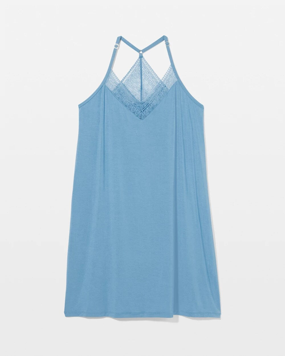 Geo Lace Chemise - BLUE HEAVEN | Soma Women