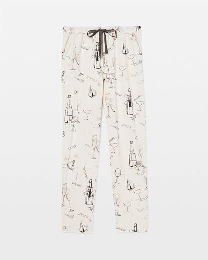 Ankle Pajama Pant - FIZZ THE SEASON FOIL | Soma Women