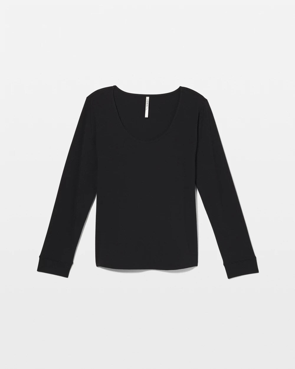 Long Sleeve Pajama Top - BLACK | Soma Women