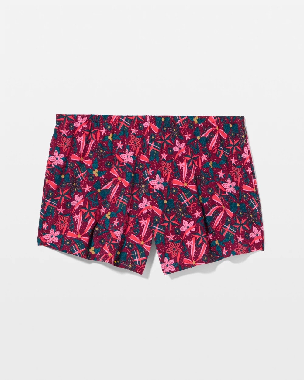 Relaxed Pajama Short - HOLLY JOLLY RED VELVET | Soma Women