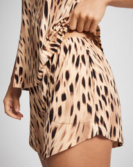 Relaxed Pajama Short - SPLENDID LEOPARD AMBER | Soma Women