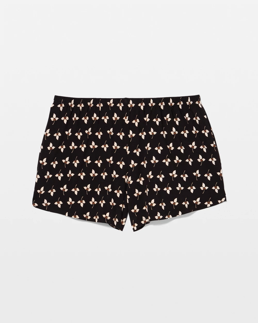 Relaxed Pajama Short - PEACEFUL PETALS BLACK | Soma Women