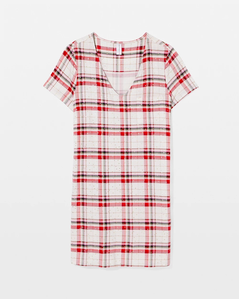 Short Sleeve Sleepshirt - TARTAN TEXTILE CHAMP | Soma Women
