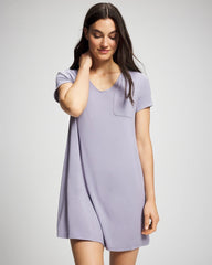 Short Sleeve Sleepshirt - LAVENDER CLOUD | Soma Women