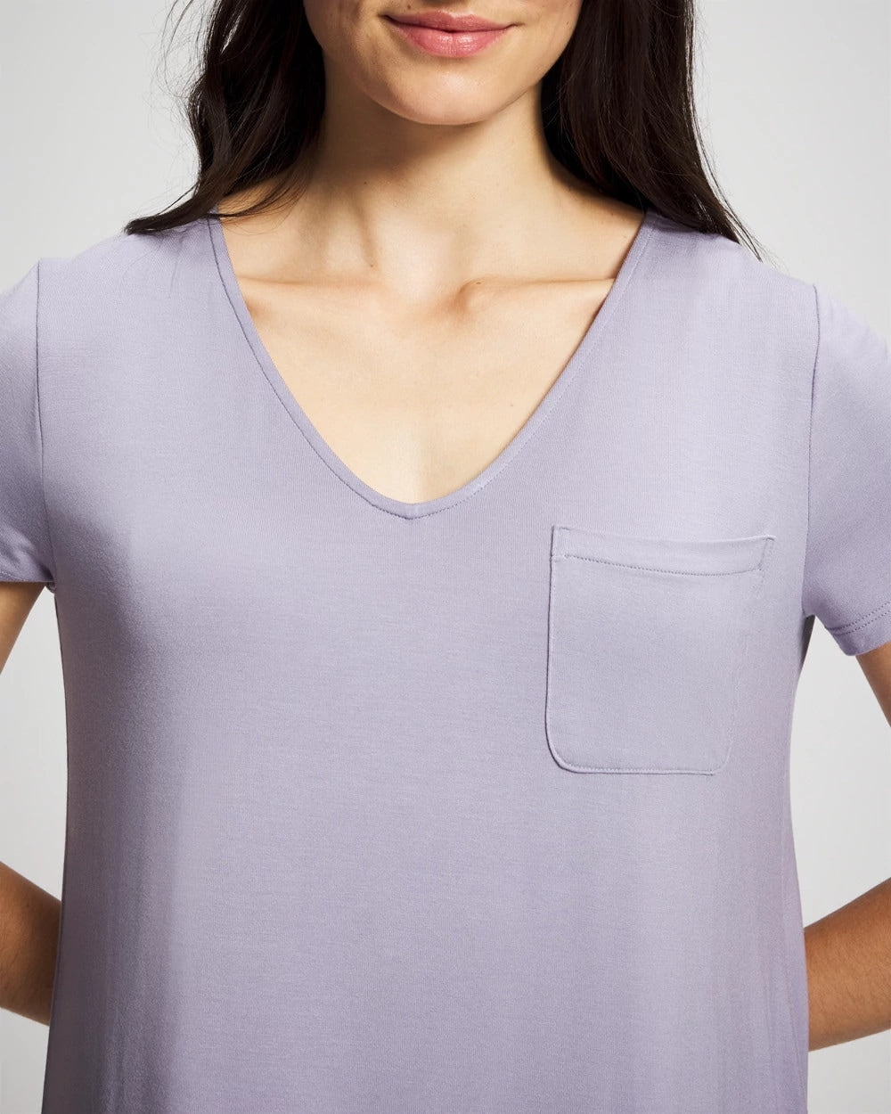 Short Sleeve Sleepshirt - LAVENDER CLOUD | Soma Women