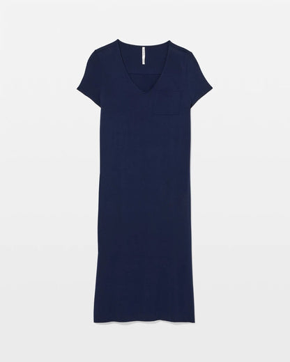 Short Sleeve Long Sleepshirt - NIGHTFALL NAVY | Soma Women