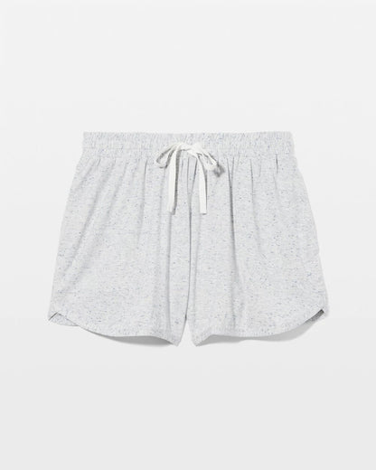 Slub Curved Hem Pajama Short - BLUE SLUB | Soma Women