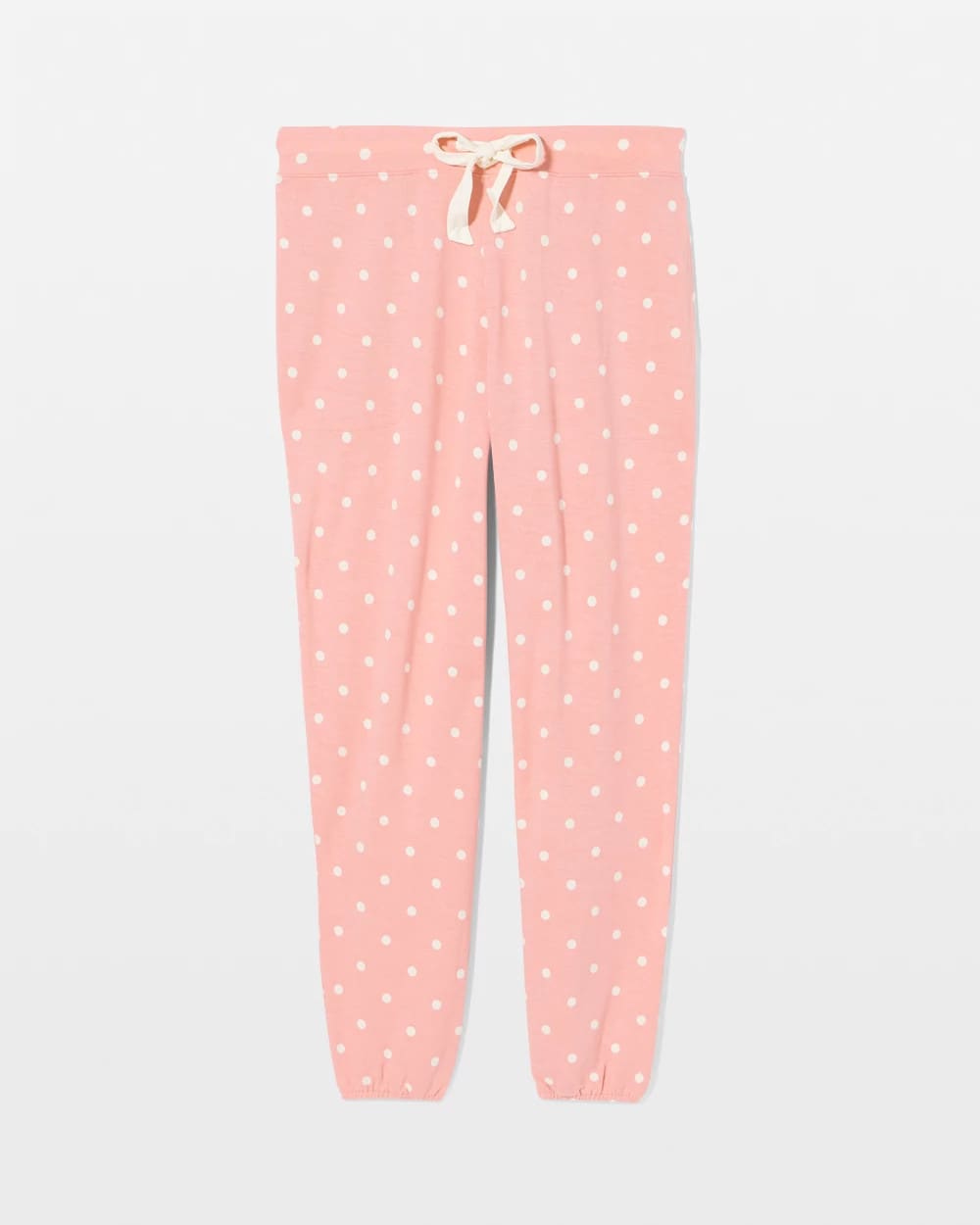 Banded Ankle Pajama Pant - DREAMY DOT MID BLUSH PINK | Soma Women