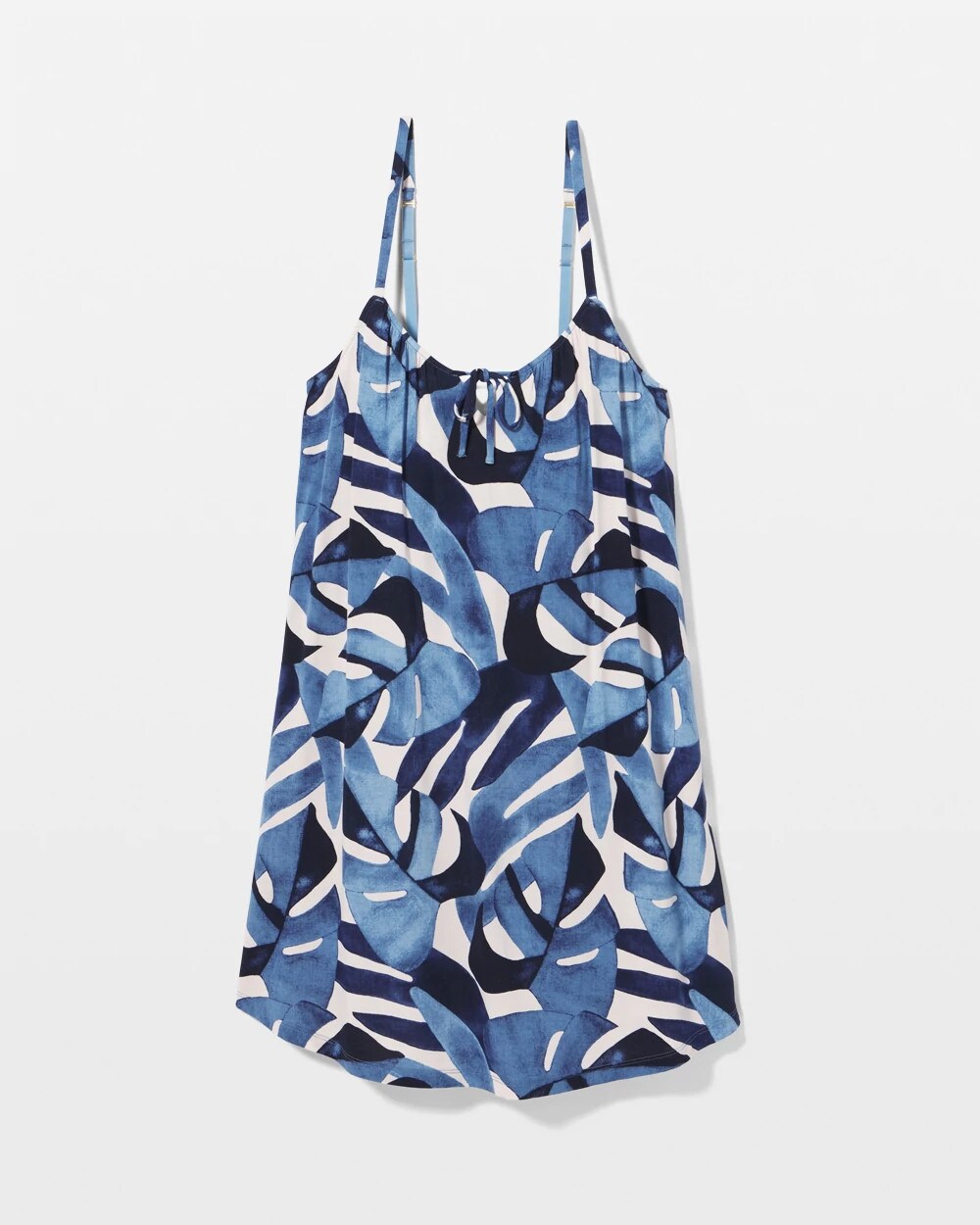 Tie-Front Chemise - TROPICAL BREEZE SKY | Soma Women