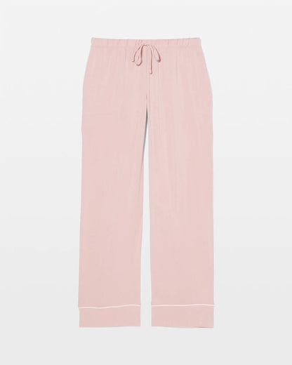 Solid Piped Pajama Pant - VINTAGE PINK | Soma Women