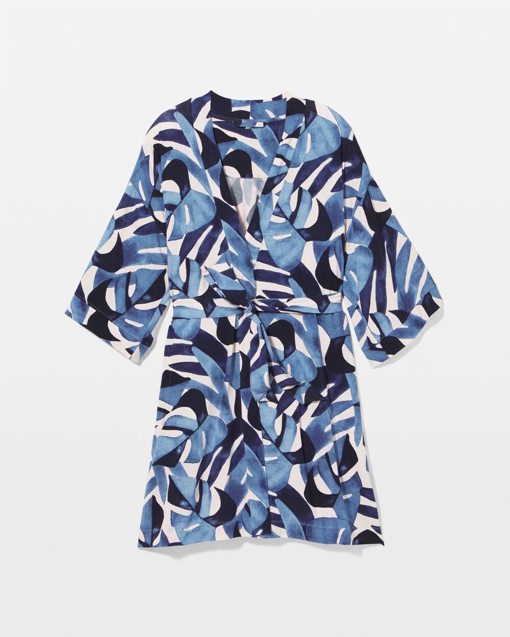 Short Robe - TROPICAL BREEZE SKY | Soma Women