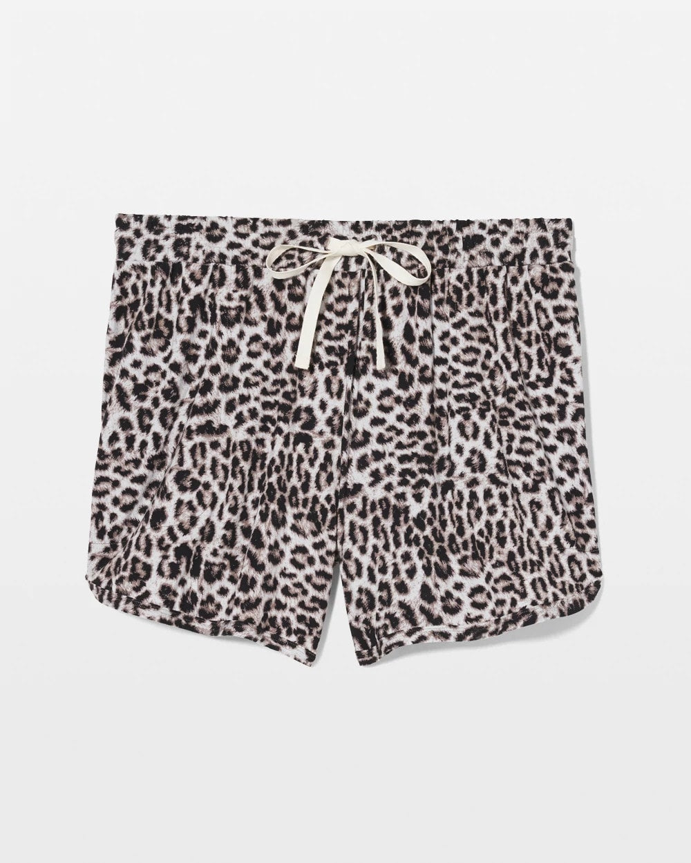 Curved Hem Pajama Shorts - DIVINE LEOPARD TAUPE | Soma Women