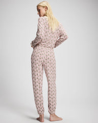 Banded Ankle Pajama Pant - PATTERNED PIECES CHAMP | Soma Women