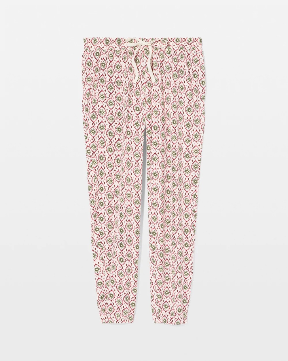 Banded Ankle Pajama Pant - PATTERNED PIECES CHAMP | Soma Women