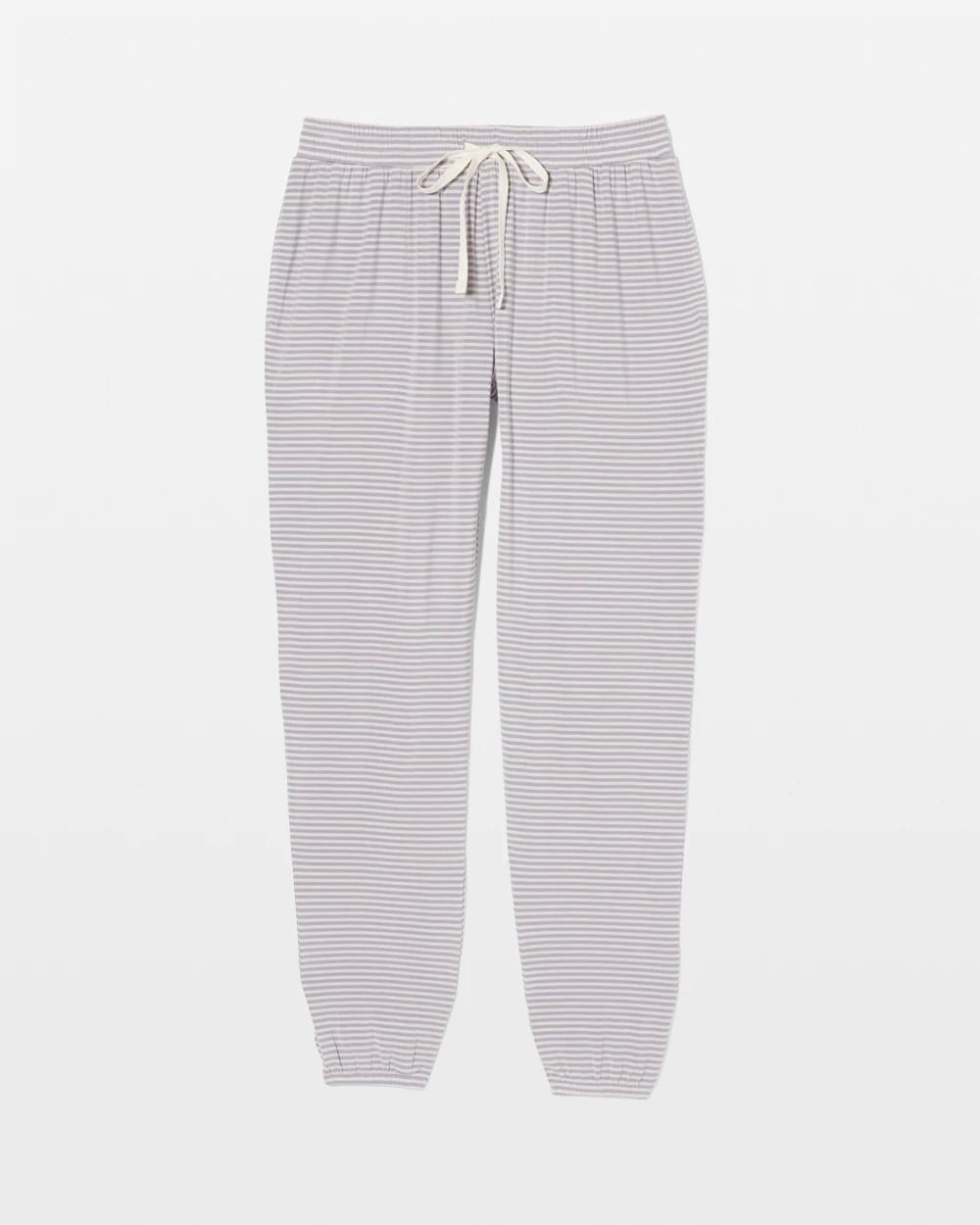 Banded Ankle Pajama Pant - NIGHTCAP STRIPE LILAC ASH | Soma Women