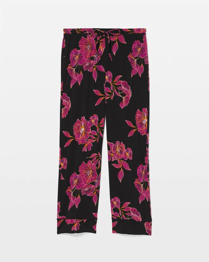 Printed Pajama Pant - GILDED BLOOMS MAGENTA | Soma Women