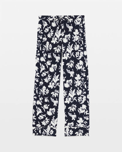 Printed Pajama Pant - SERENITY PETALS NAVY | Soma Women