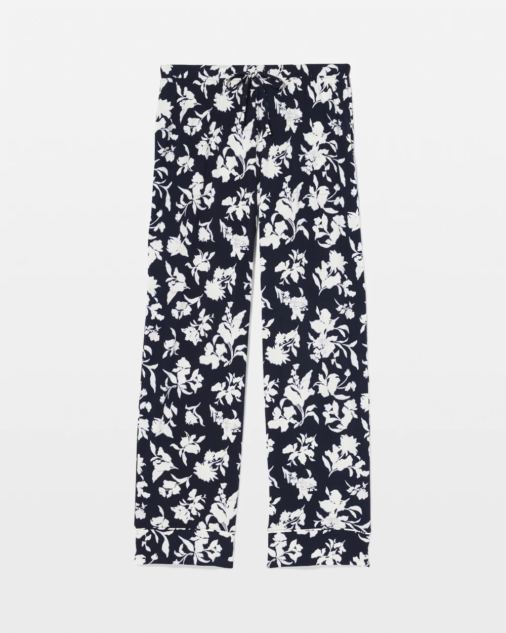 Printed Pajama Pant - SERENITY PETALS NAVY | Soma Women