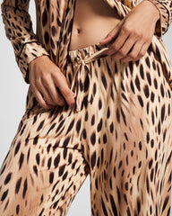 Printed Pajama Pant - SPLENDID LEOPARD AMBER | Soma Women