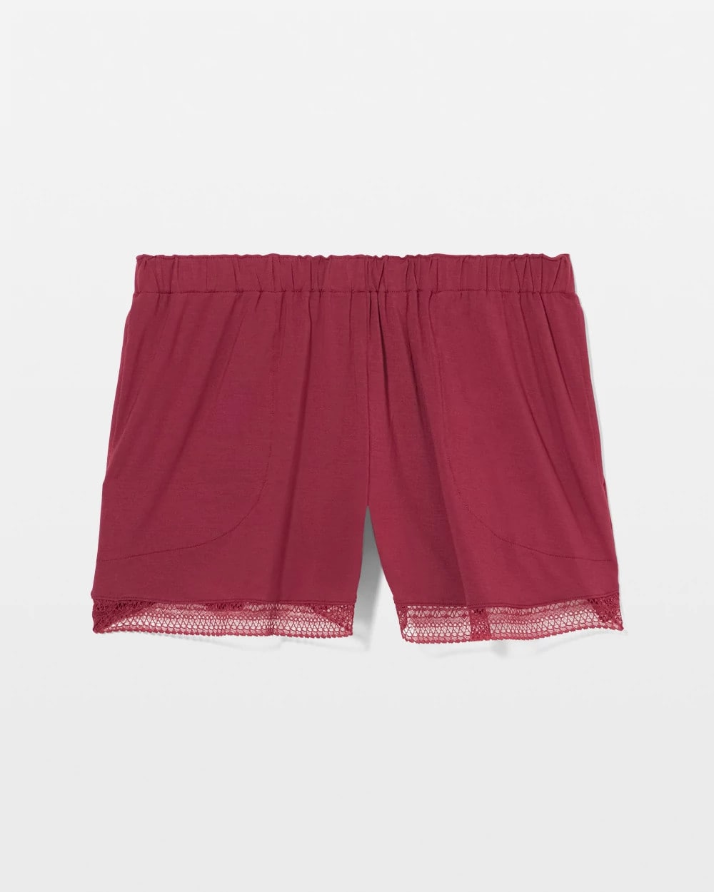 Geo Lace Pajama Short - GARNET | Soma Women