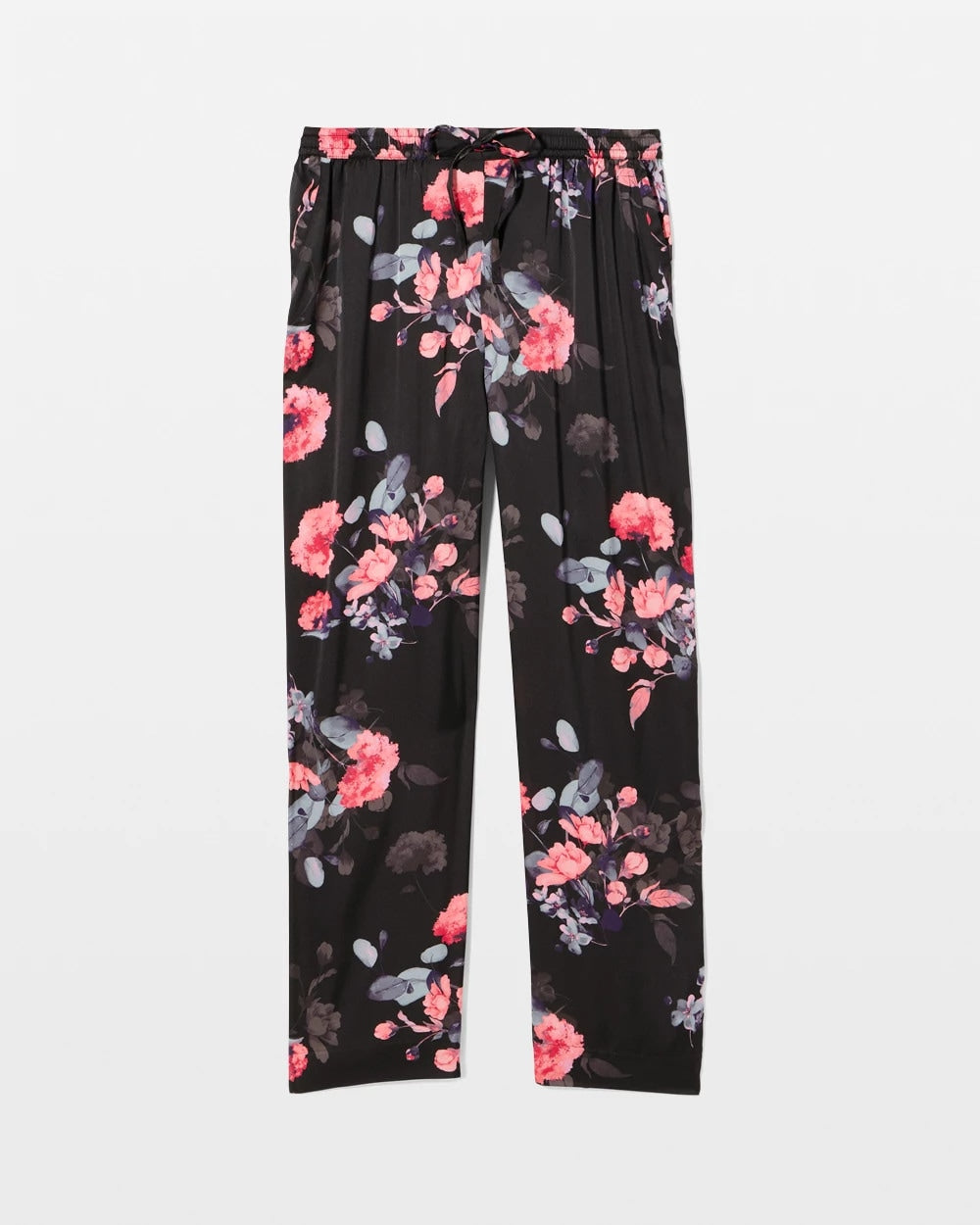 Pajama Pants - FLORAL DREAMS GRAND BLACK | Soma Women