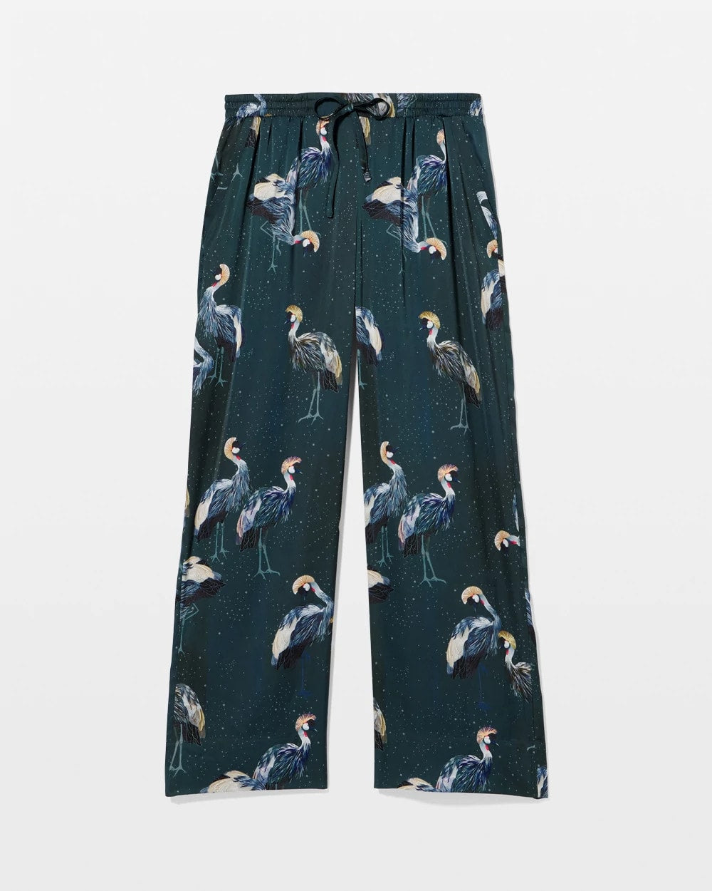 Pajama Pants - MIDNIGHT CRANES BLUE | Soma Women