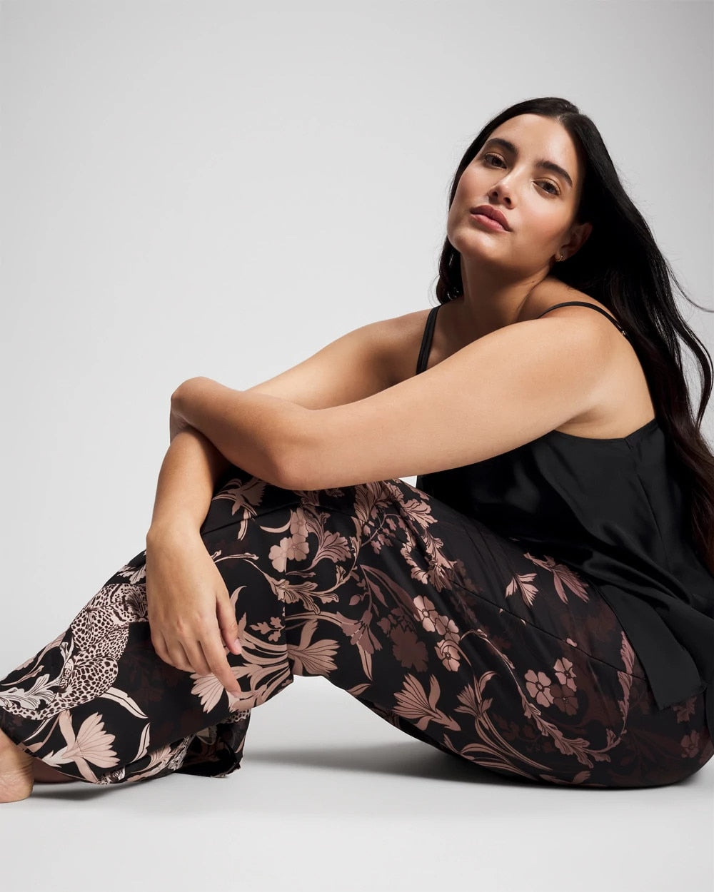 Pajama Pants - SAVANNA DAMASK BDR | Soma Women