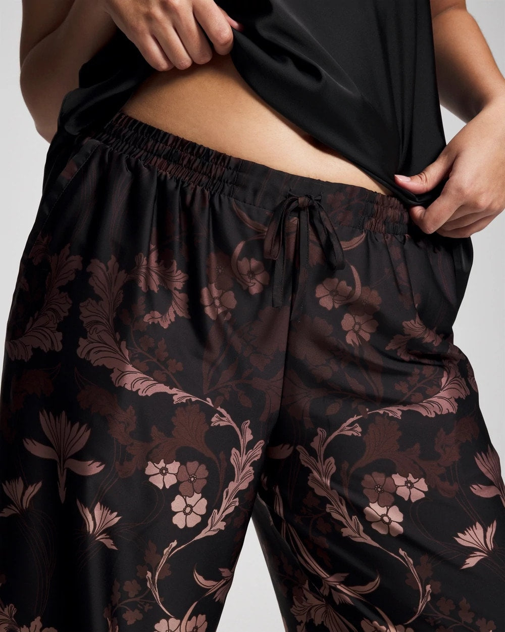 Pajama Pants - SAVANNA DAMASK BDR | Soma Women
