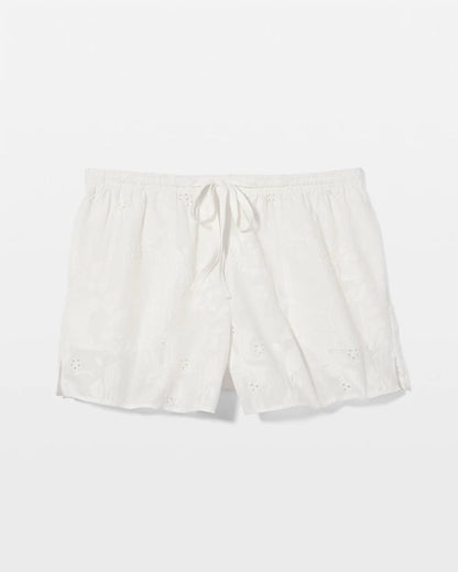 Cotton Eyelet Pajama Short - COCONUT | Soma Women