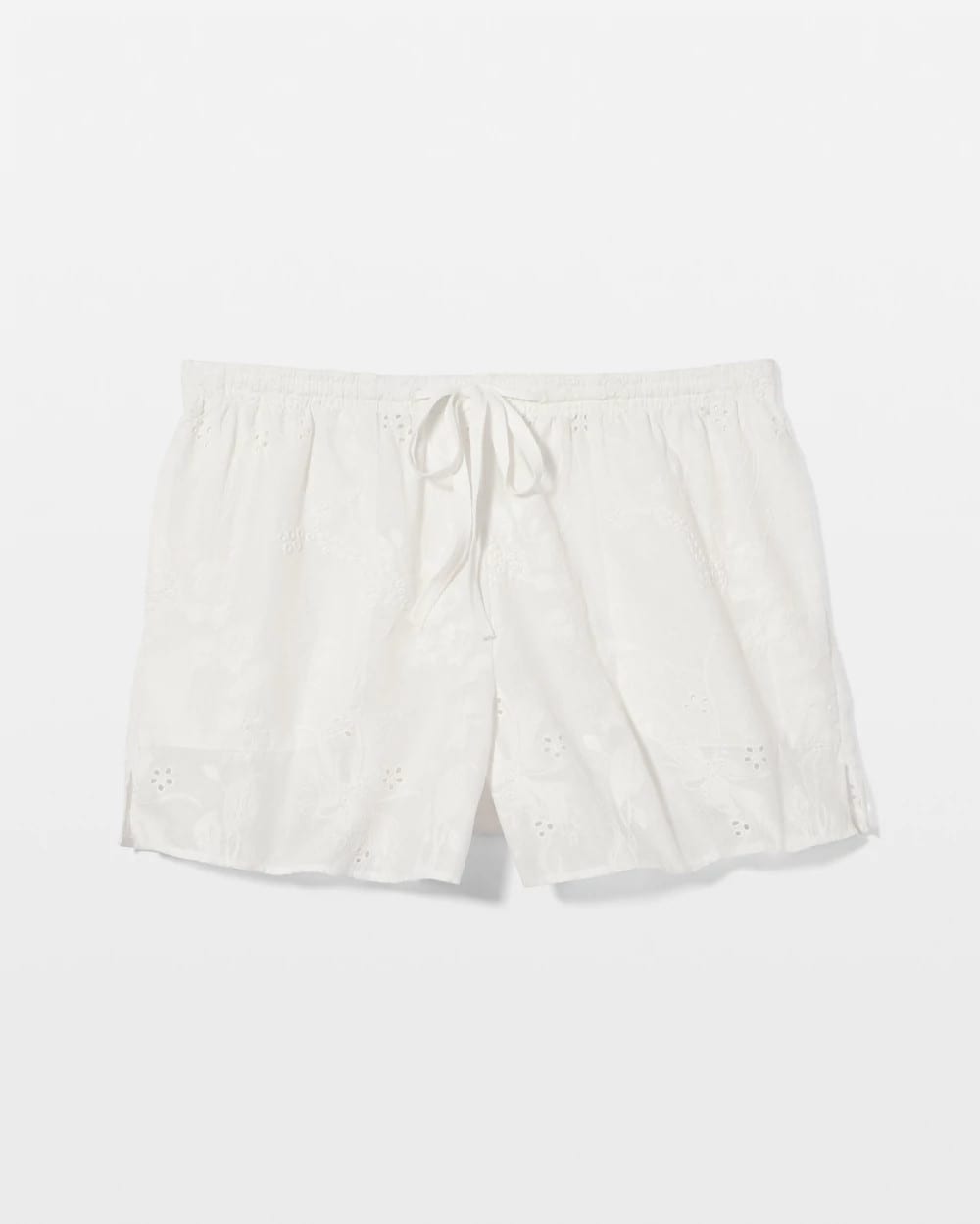 Cotton Eyelet Pajama Short - COCONUT | Soma Women